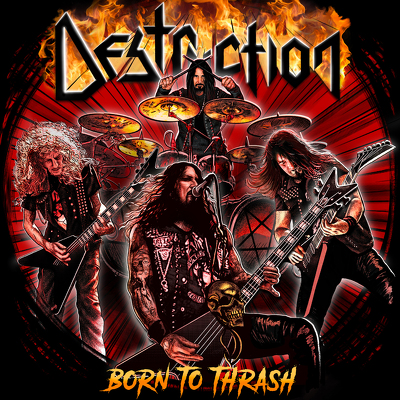 DESTRUCTION - Born to thrash - Live