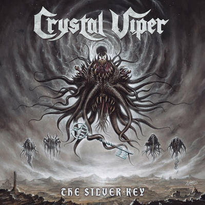 CRYSTAL VIPER - Silver key