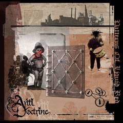 ANTI DOCTRINE - Patterns of liquid red