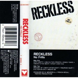 RECKLESS - No frills