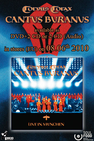 CORVUS CORAX - Live In Munich 2 CD+ DVD           