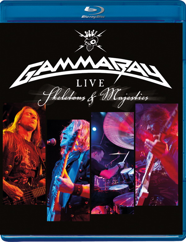 GAMMA RAY - Skeletons and majesties BLURAY