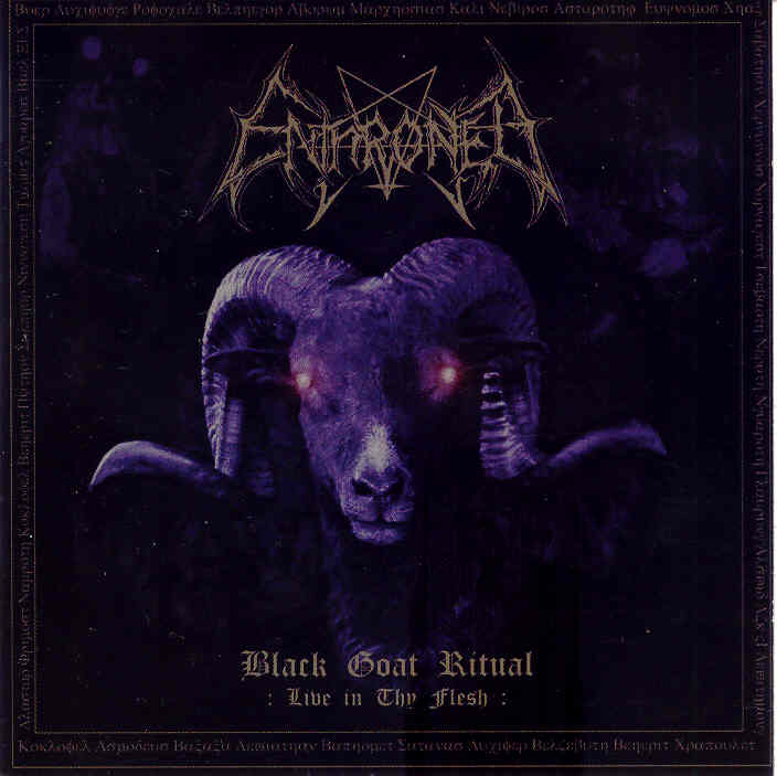 ENTHRONED - Black goat ritual - live in 