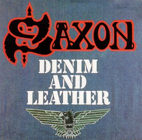 SAXON - Denim and leather